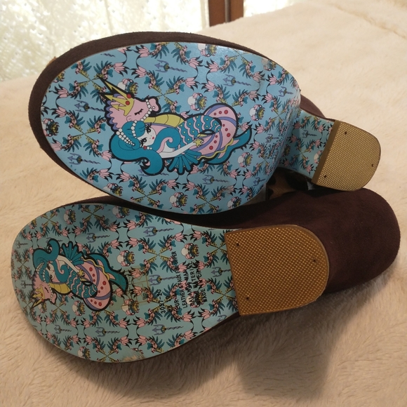 Irregular Choice Mumba Platforms Sz 10 - Picture 3 of 10